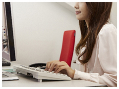 デスクワーク向きの色